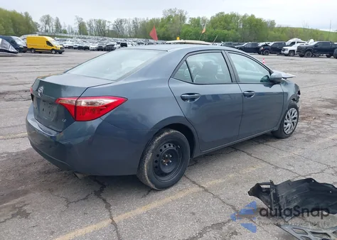 2018 Toyota Corolla Le from USA, damaged, VIN 2T1BURHE6JC986644